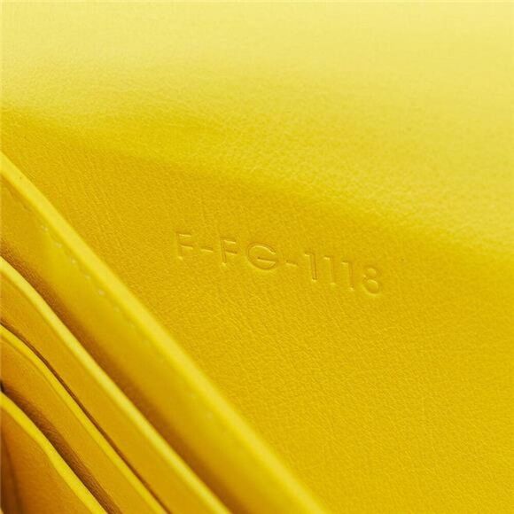 Celine Drummed Calfskin Large Multifunction Flap Wallet Souris - Picture 9 of 9